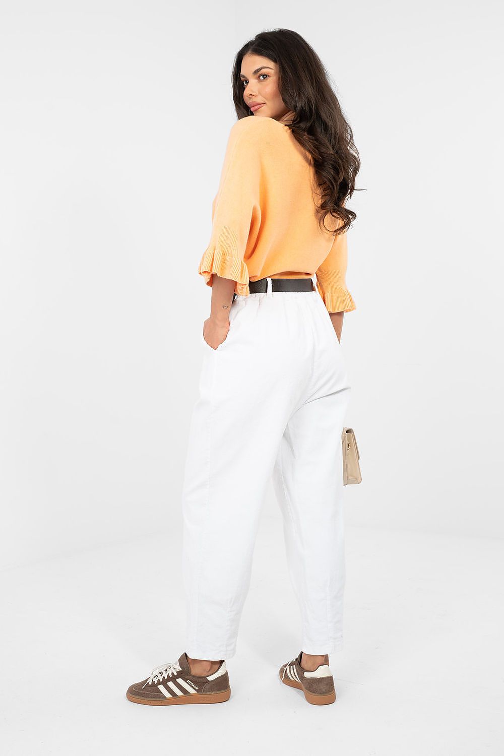  fløjlsbukser model 224384 Italy Moda 