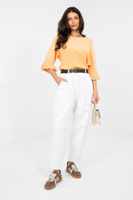  fløjlsbukser model 224384 Italy Moda 