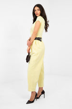  fløjlsbukser model 224382 Italy Moda 