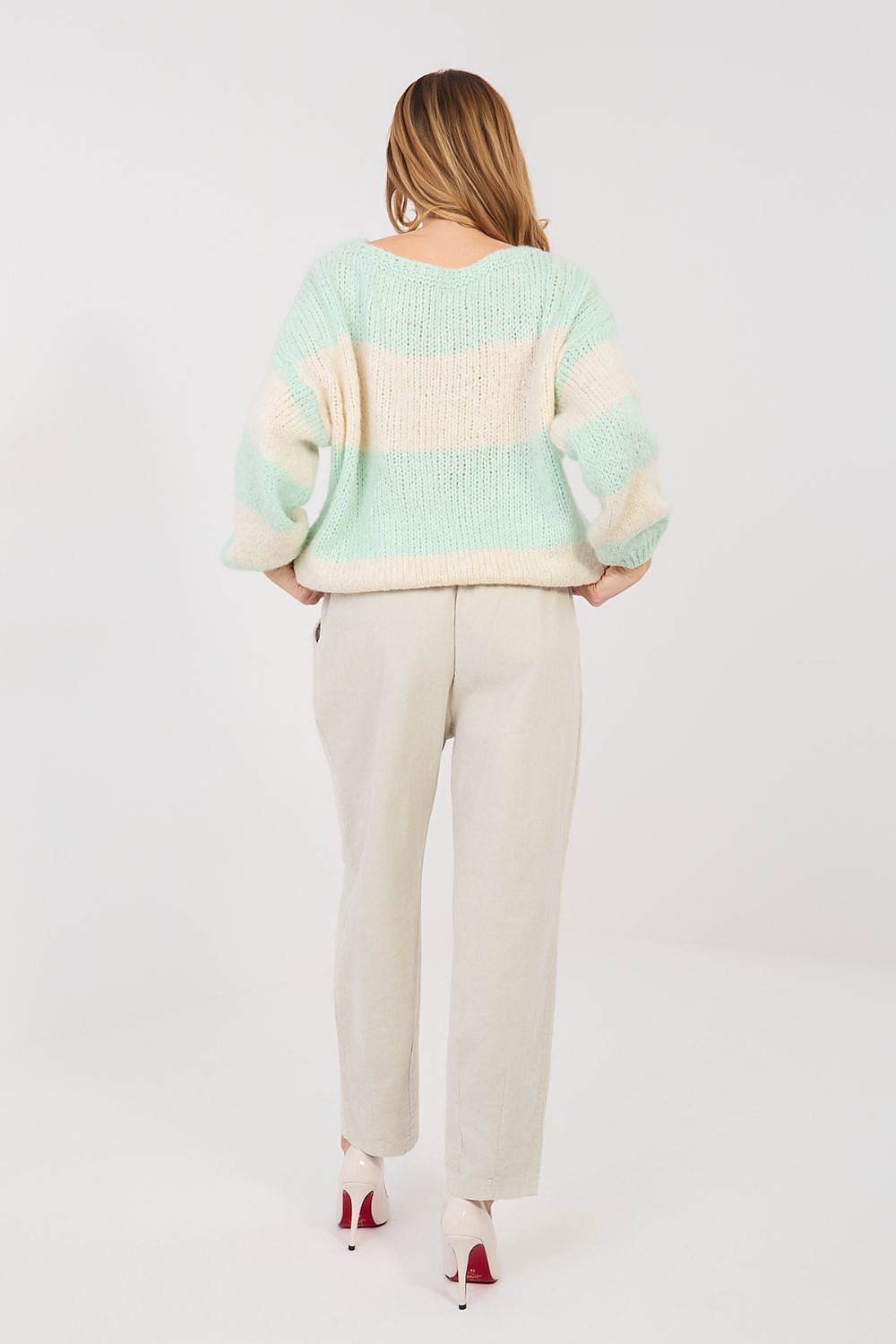  fløjlsbukser model 224386 Italy Moda 