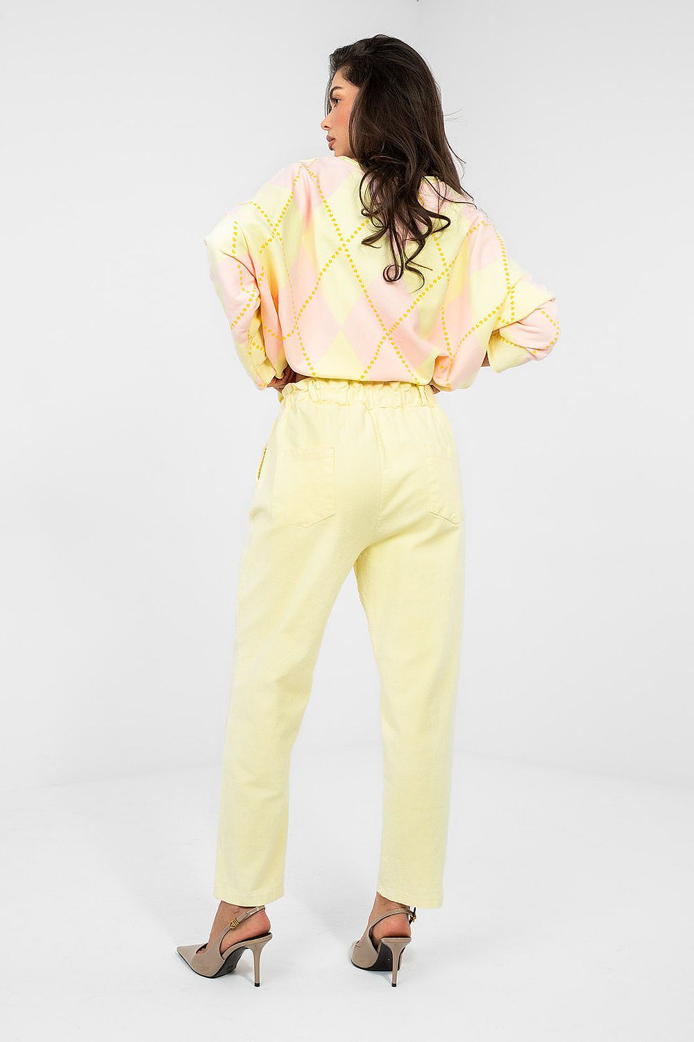  fløjlsbukser model 224840 Italy Moda 