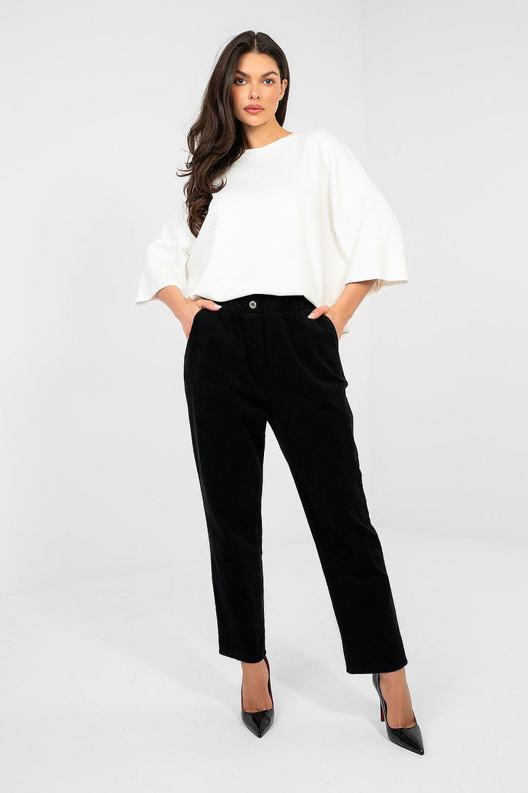  fløjlsbukser model 224841 Italy Moda 