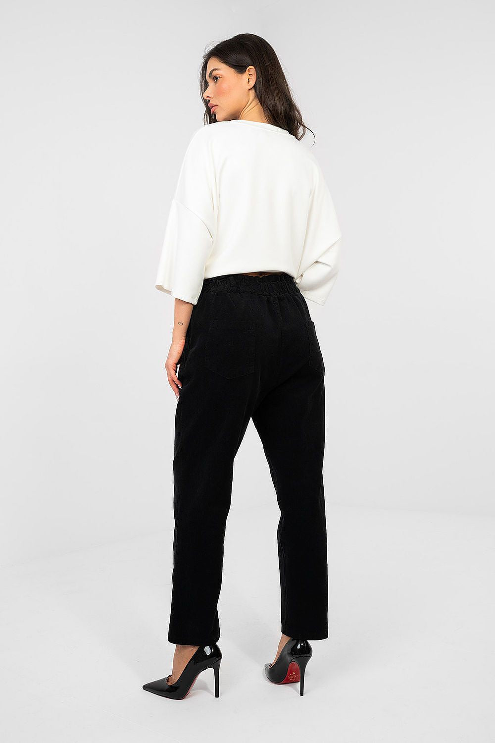  fløjlsbukser model 224841 Italy Moda 