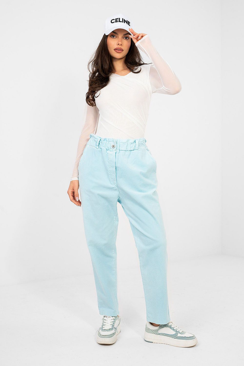  fløjlsbukser model 224842 Italy Moda 