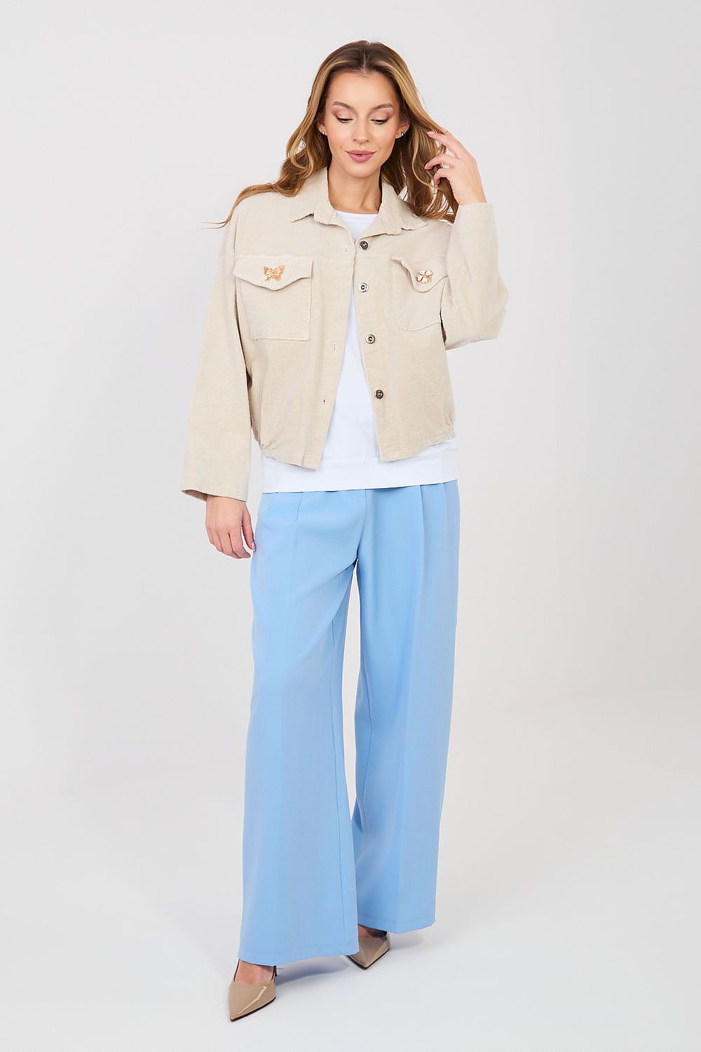  Corduroy jakke model 224979 Rue Paris 