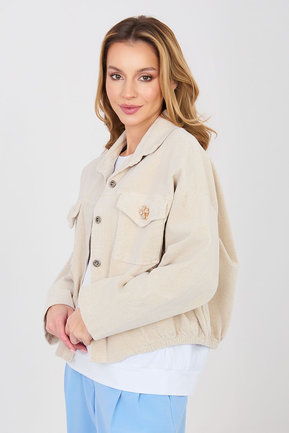  Corduroy jakke model 224979 Rue Paris 