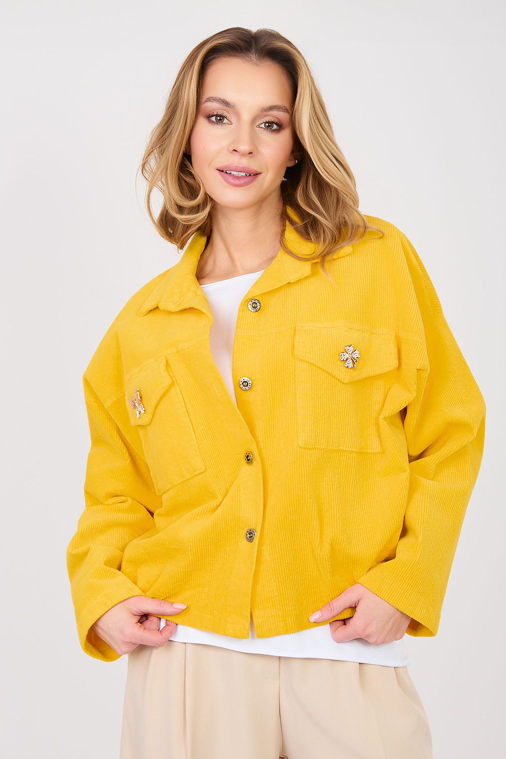  Corduroy jakke model 224982 Rue Paris 