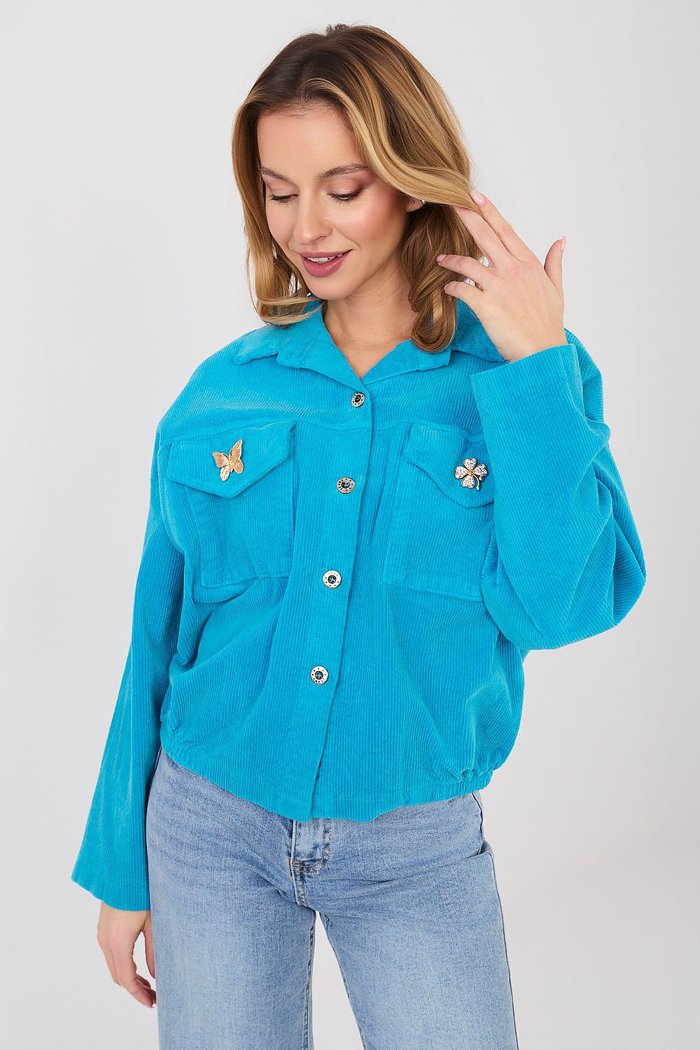  Corduroy jakke model 224985 Rue Paris 