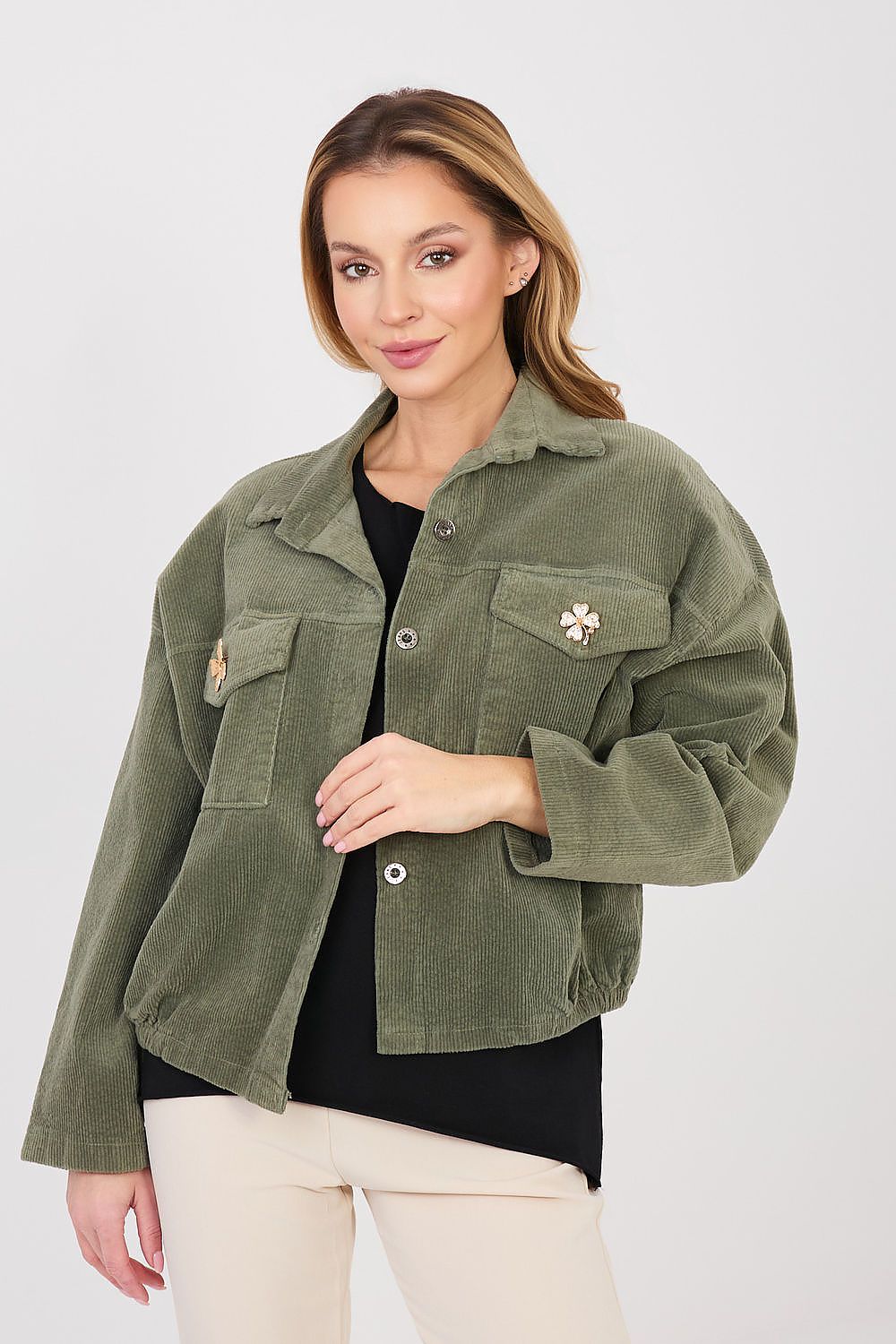  Corduroy jakke model 224986 Rue Paris 