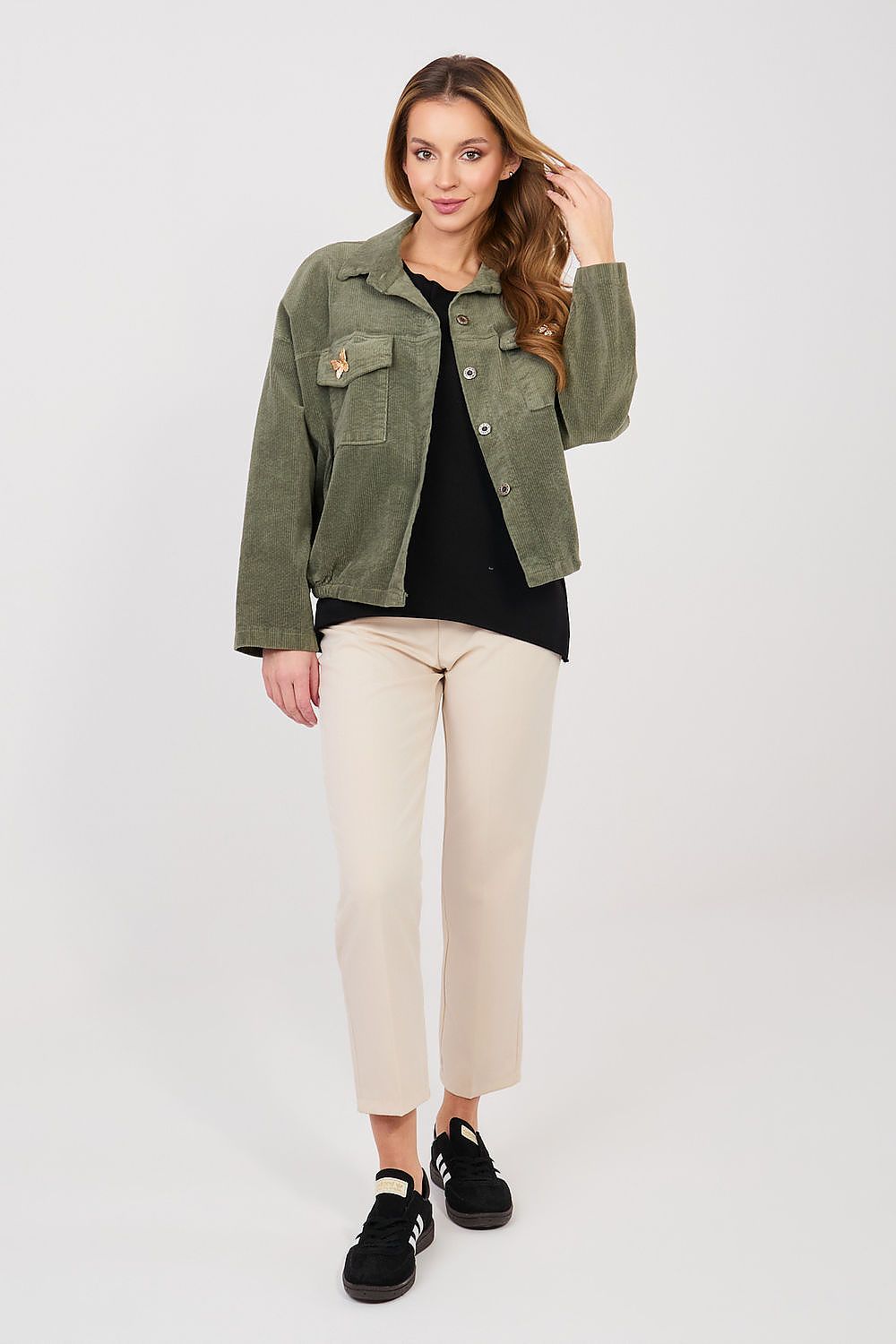  Corduroy jakke model 224986 Rue Paris 