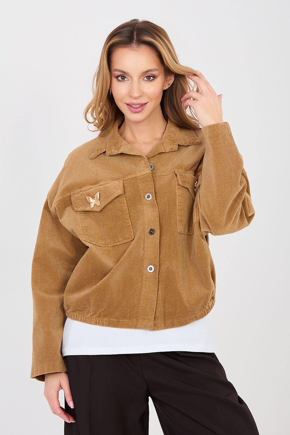  Corduroy jakke model 224987 Rue Paris 