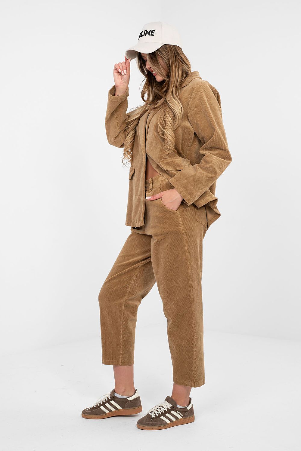  fløjlsbukser model 224996 Rue Paris 