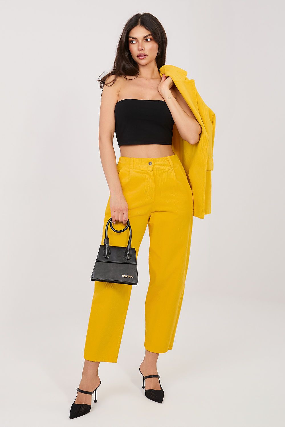  fløjlsbukser model 225085 Rue Paris 