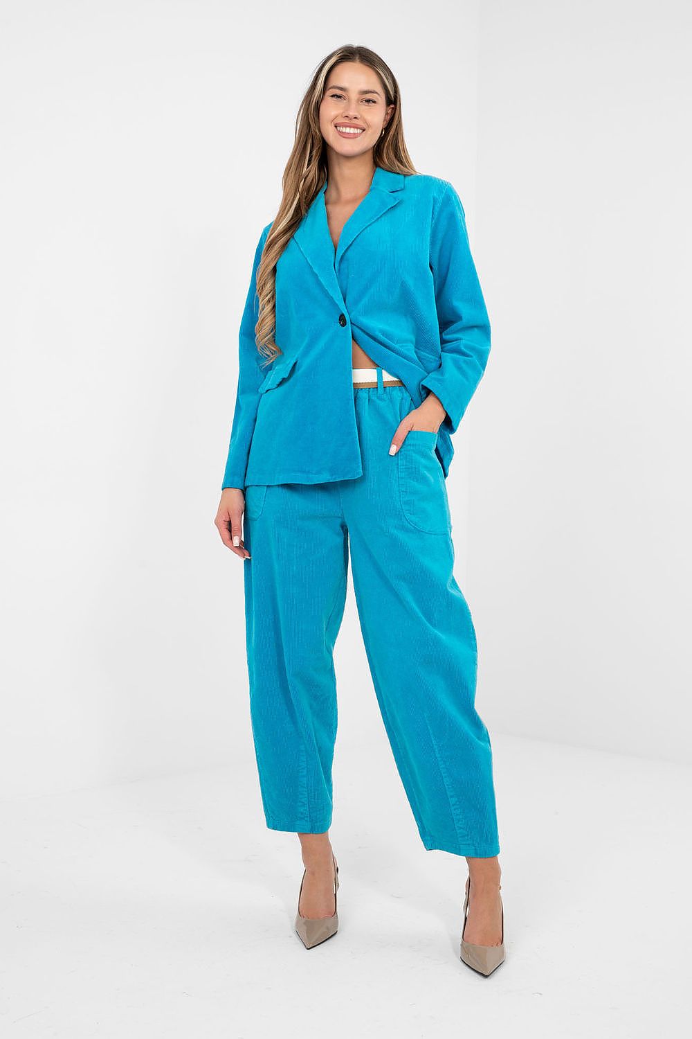  fløjlsbukser model 225093 Rue Paris 