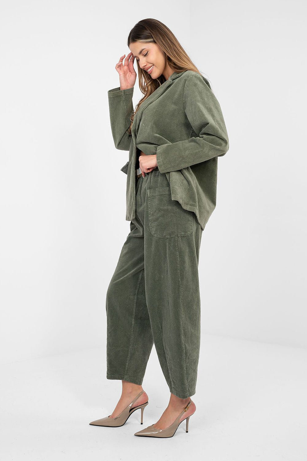  fløjlsbukser model 225094 Rue Paris 