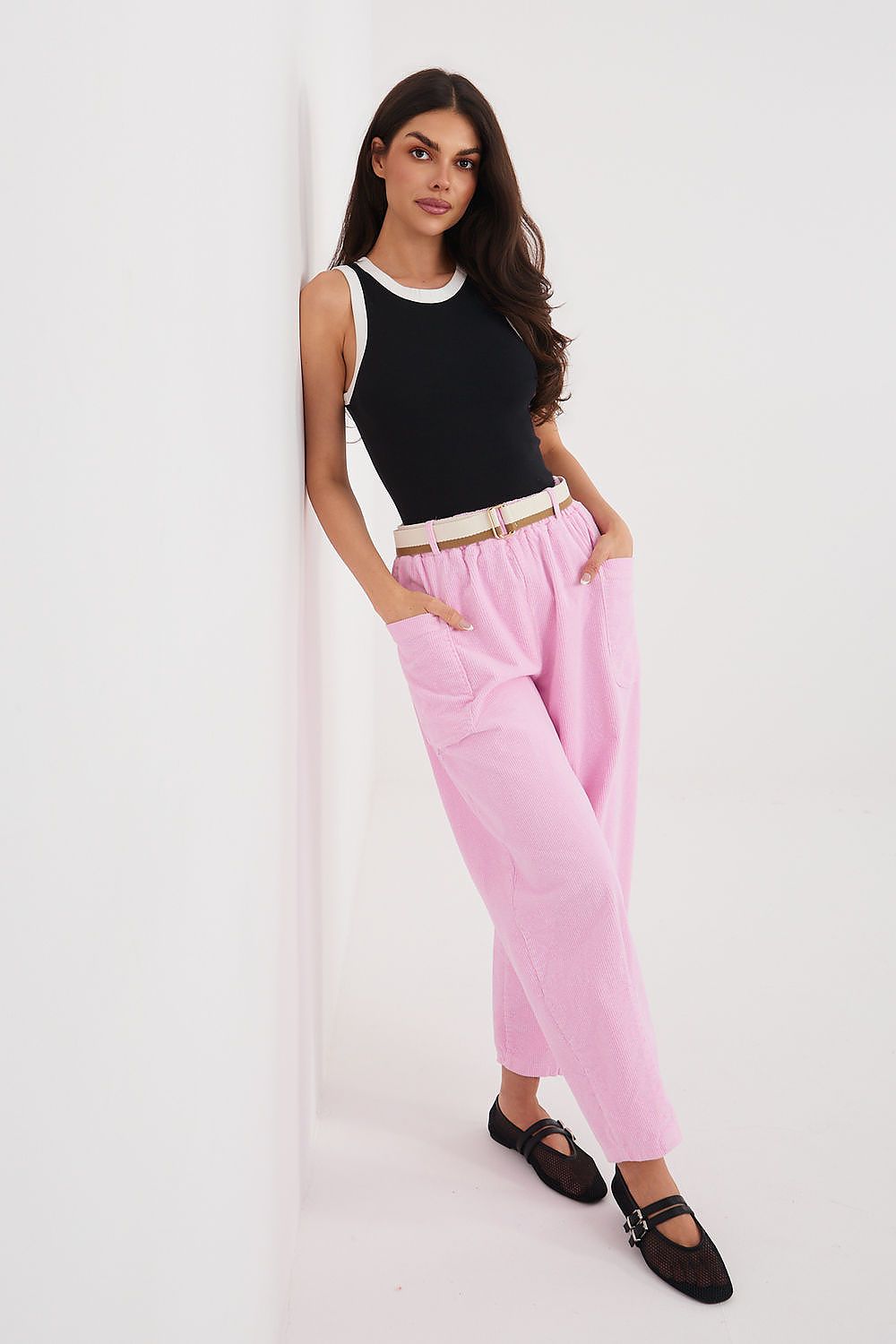  fløjlsbukser model 225099 Rue Paris 