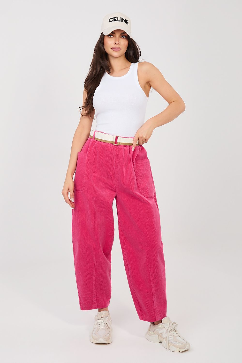  fløjlsbukser model 225095 Rue Paris 