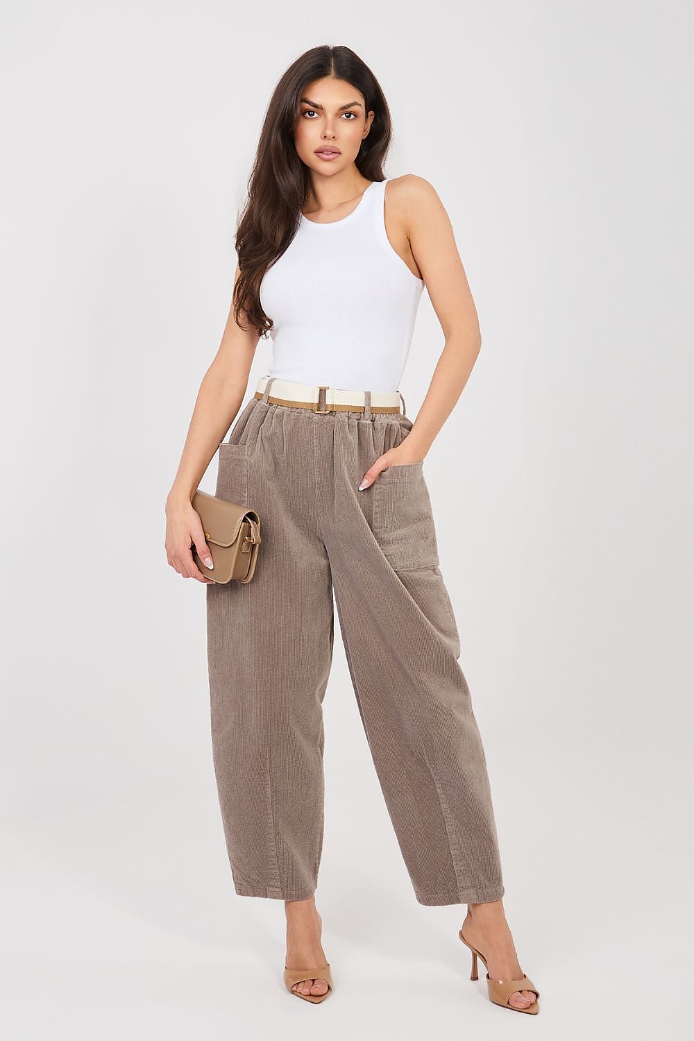  fløjlsbukser model 225097 Rue Paris 