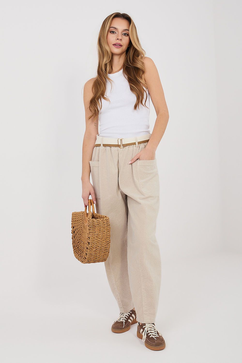  fløjlsbukser model 225426 Rue Paris 