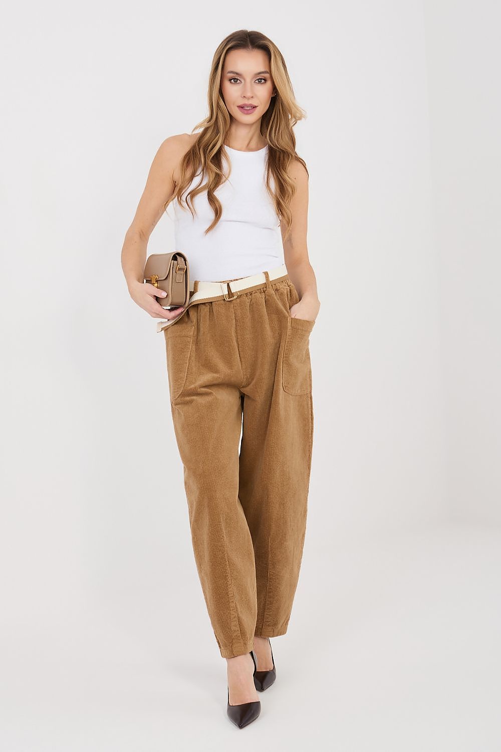 fløjlsbukser model 225424 Rue Paris 