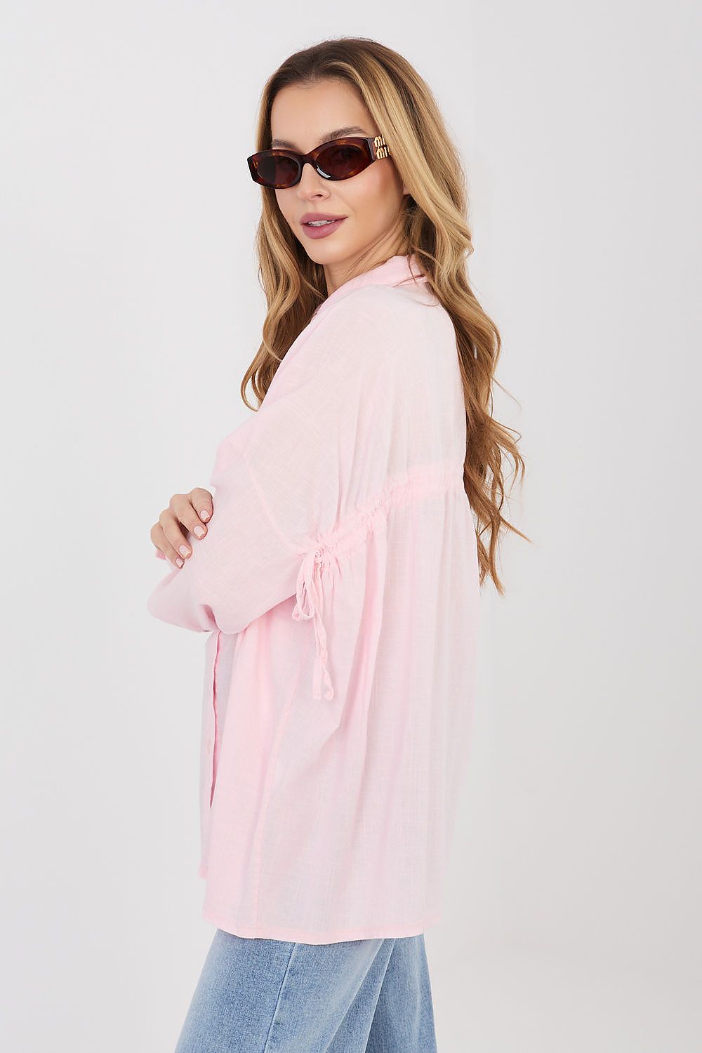  Langærmet skjorte model 225514 Italy Moda 