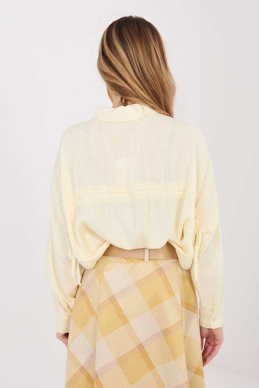  Langærmet skjorte model 225515 Italy Moda 