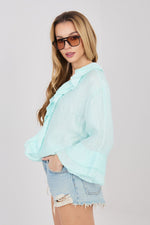  Langærmet skjorte model 225517 Italy Moda 