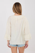  Langærmet skjorte model 225519 Italy Moda 