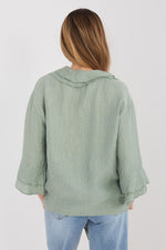  Langærmet skjorte model 225521 Italy Moda 