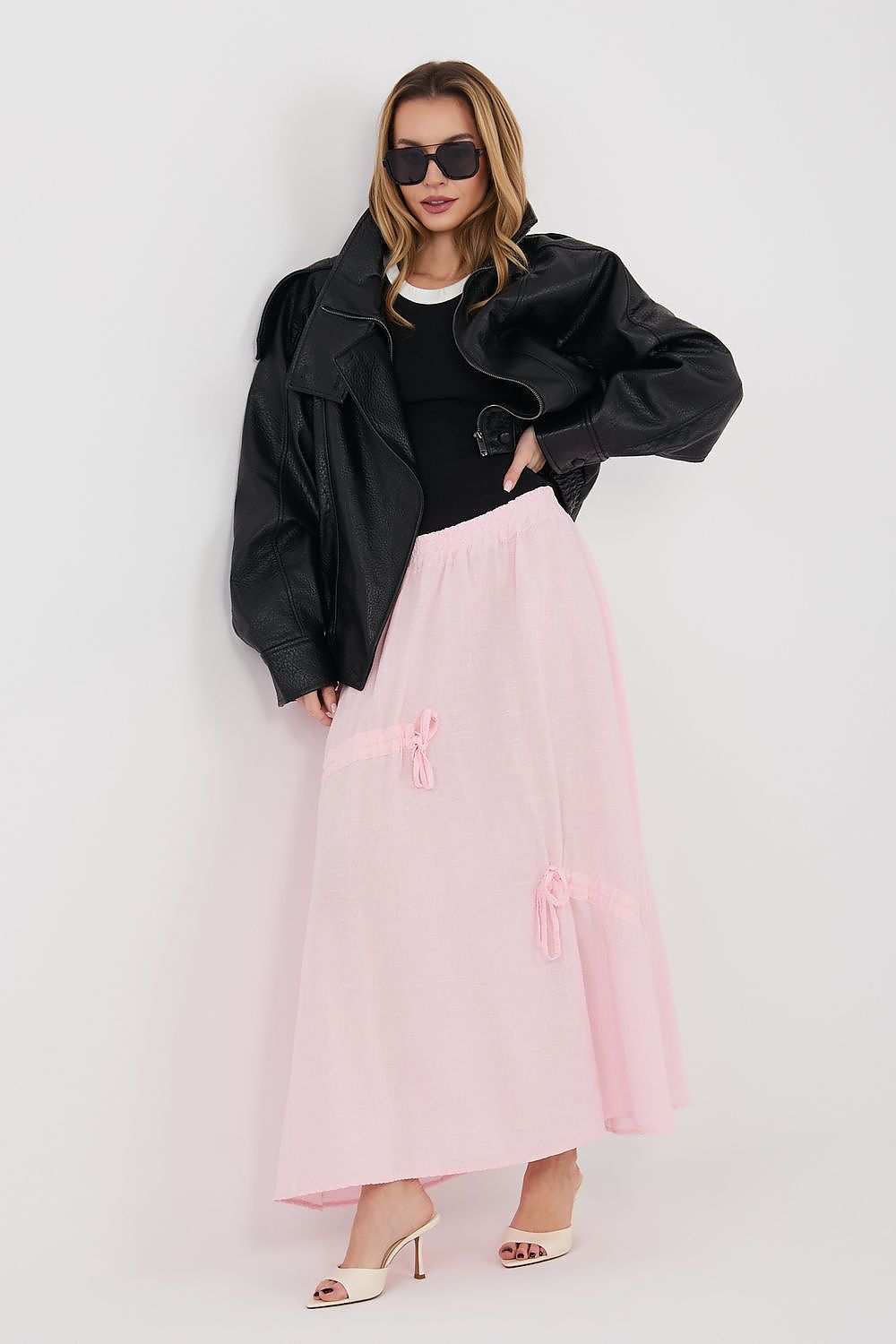  Lang nederdel model 225529 Italy Moda 