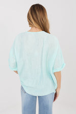  Kortærmet skjorte model 225511 Italy Moda 