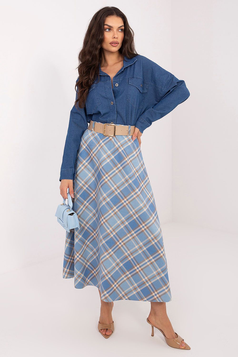  Lang nederdel model 226010 Italy Moda 