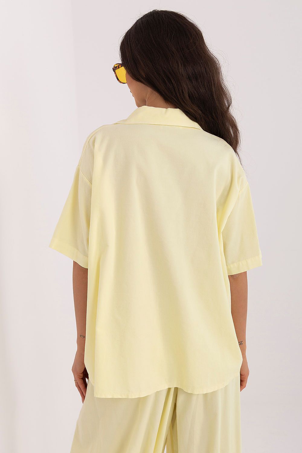  Kortærmet skjorte model 226015 Italy Moda 