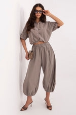  Kortærmet skjorte model 226016 Italy Moda 