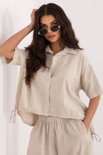  Kortærmet skjorte model 226019 Italy Moda 