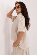  Kortærmet skjorte model 226019 Italy Moda 