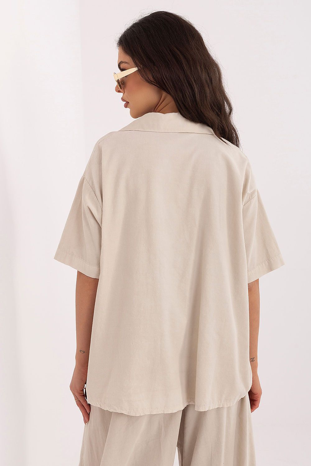  Kortærmet skjorte model 226019 Italy Moda 