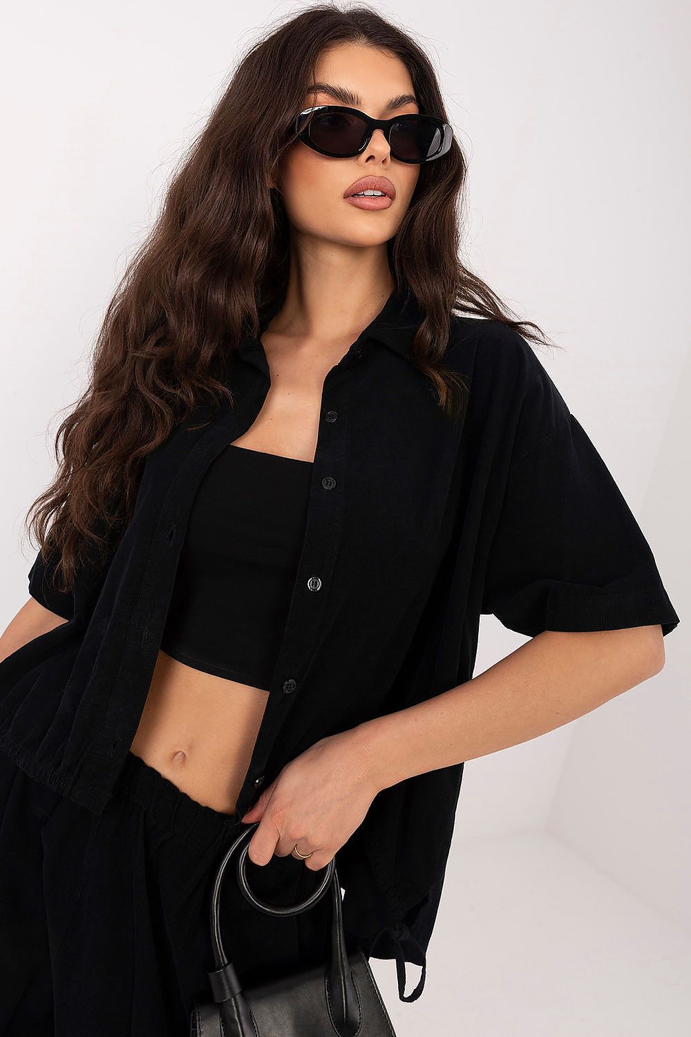  Kortærmet skjorte model 226020 Italy Moda 