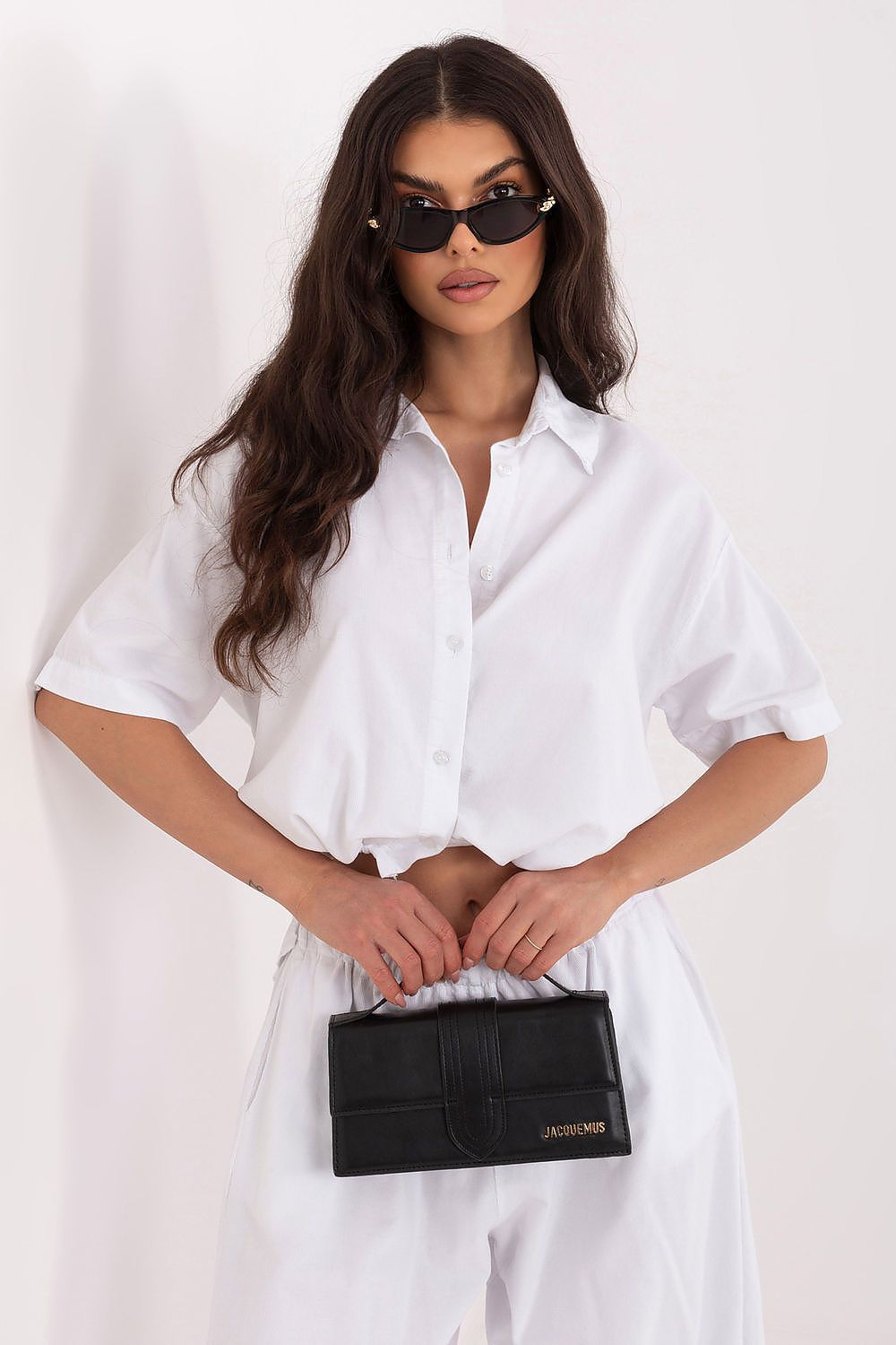  Kortærmet skjorte model 226021 Italy Moda 