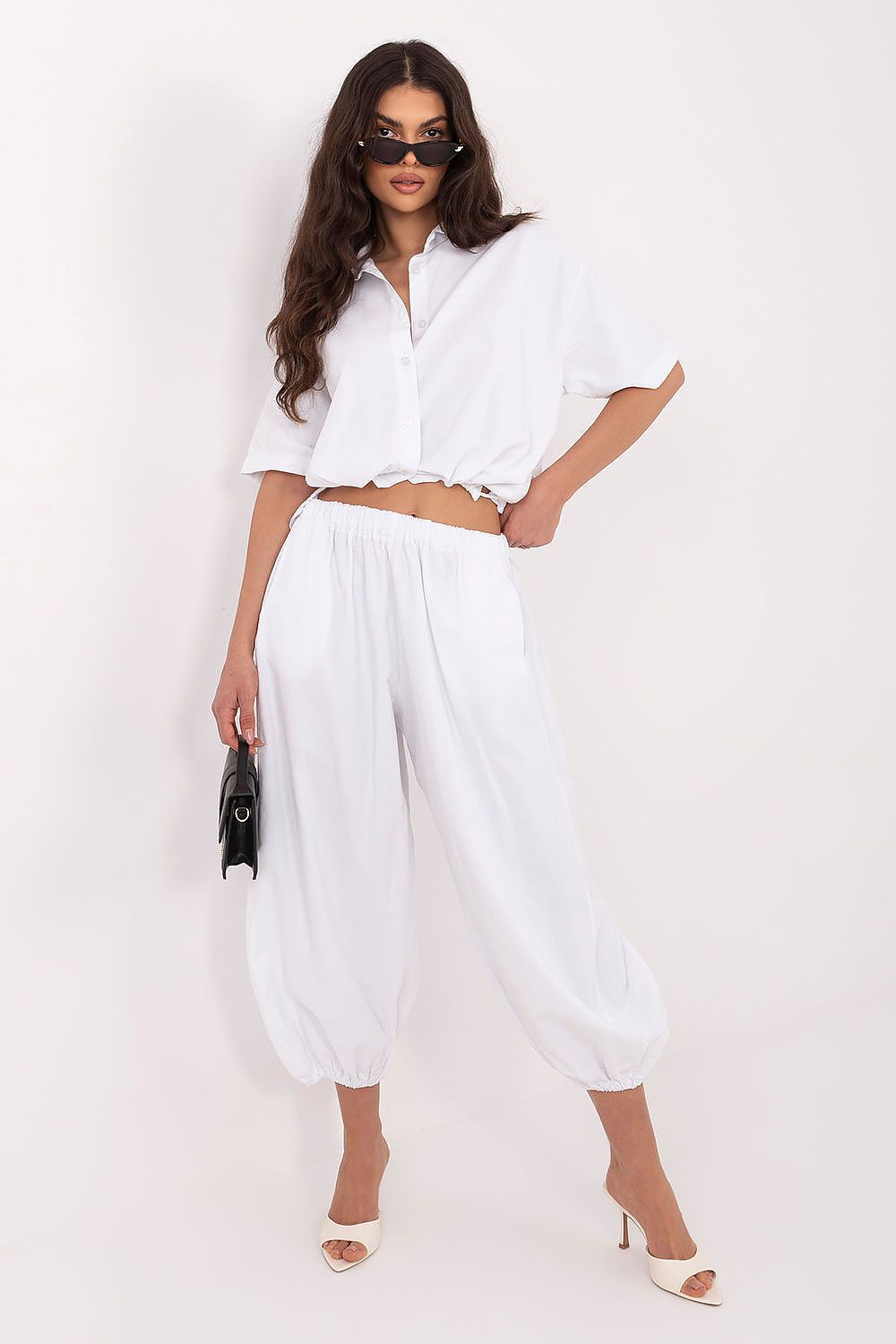  Kortærmet skjorte model 226021 Italy Moda 