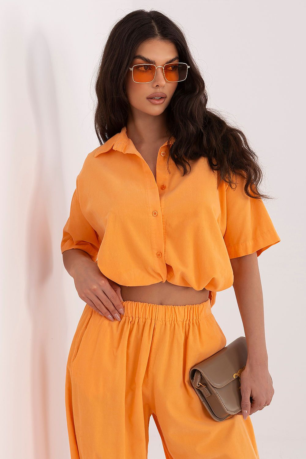  Kortærmet skjorte model 226022 Italy Moda 
