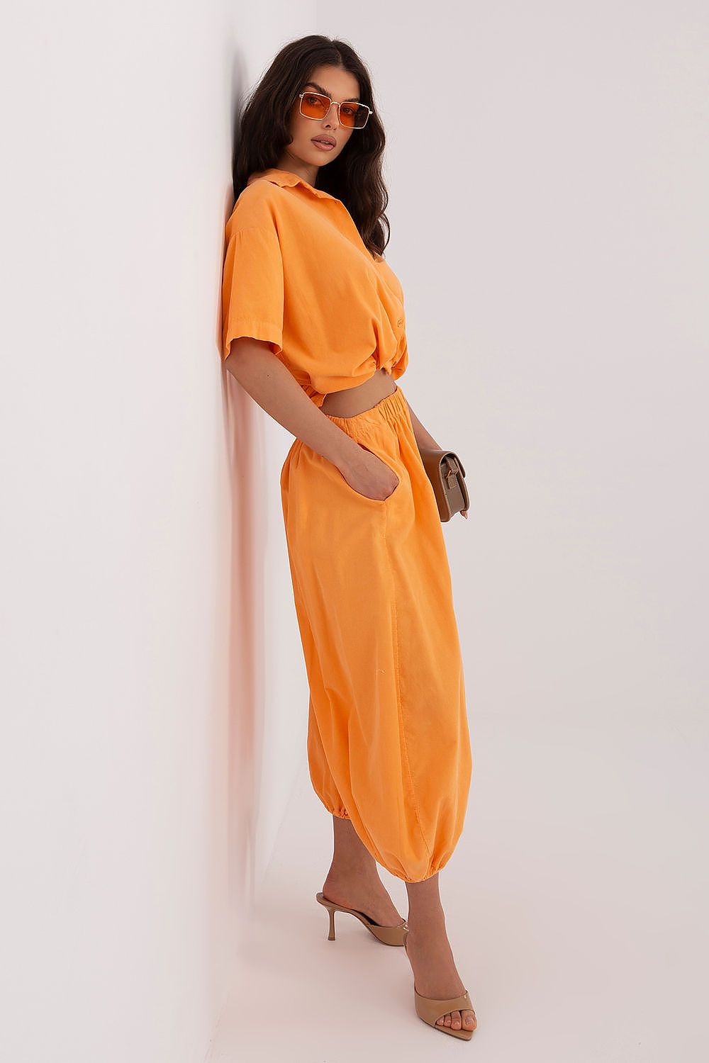  Kortærmet skjorte model 226022 Italy Moda 