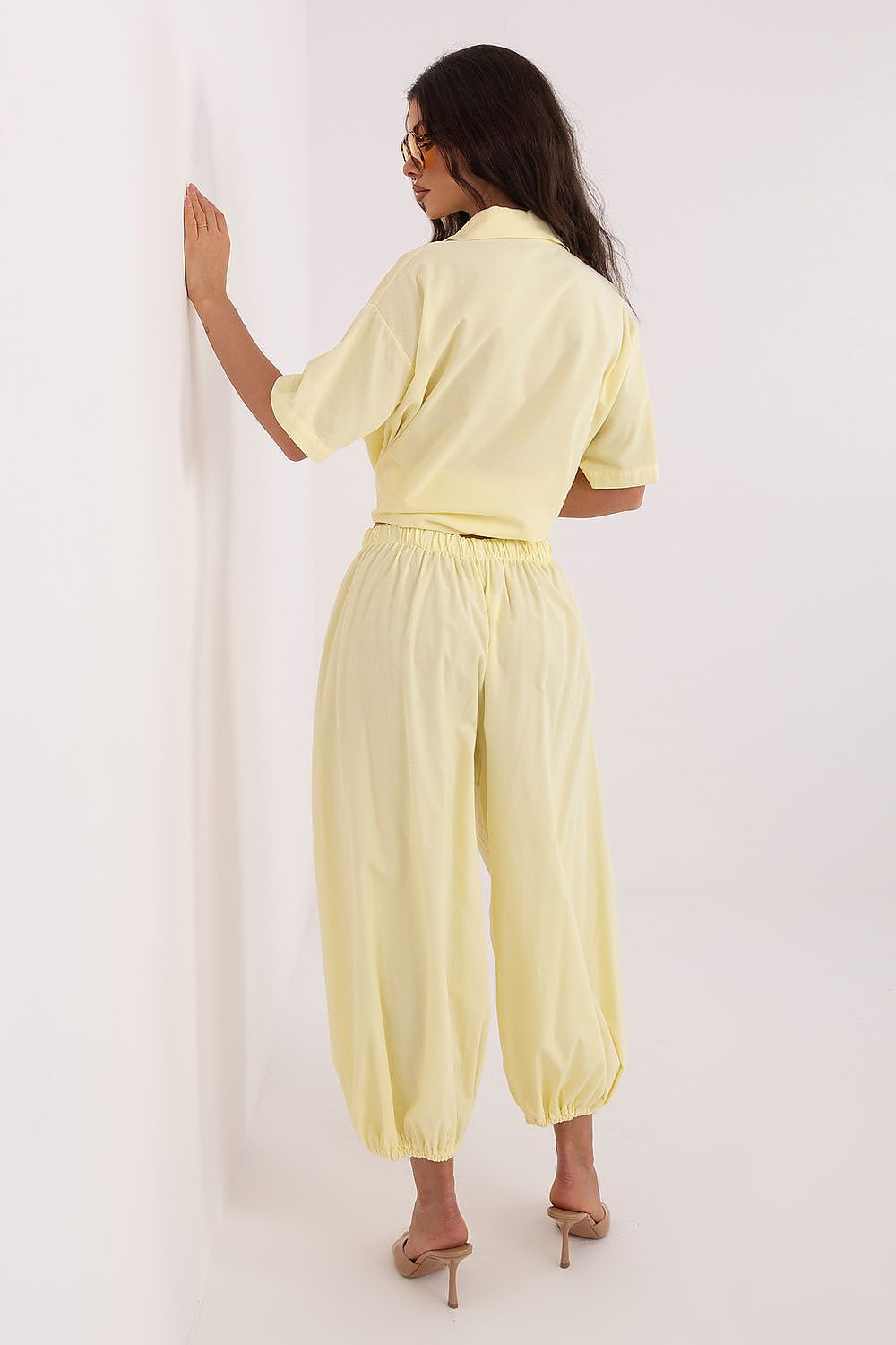  fløjlsbukser model 226226 Italy Moda 