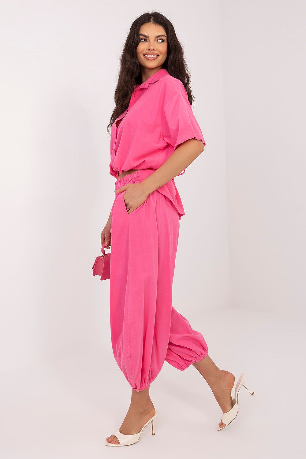  fløjlsbukser model 226232 Italy Moda 