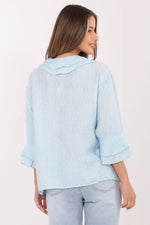  Langærmet skjorte model 226239 Italy Moda 