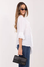  Langærmet skjorte model 226240 Italy Moda 