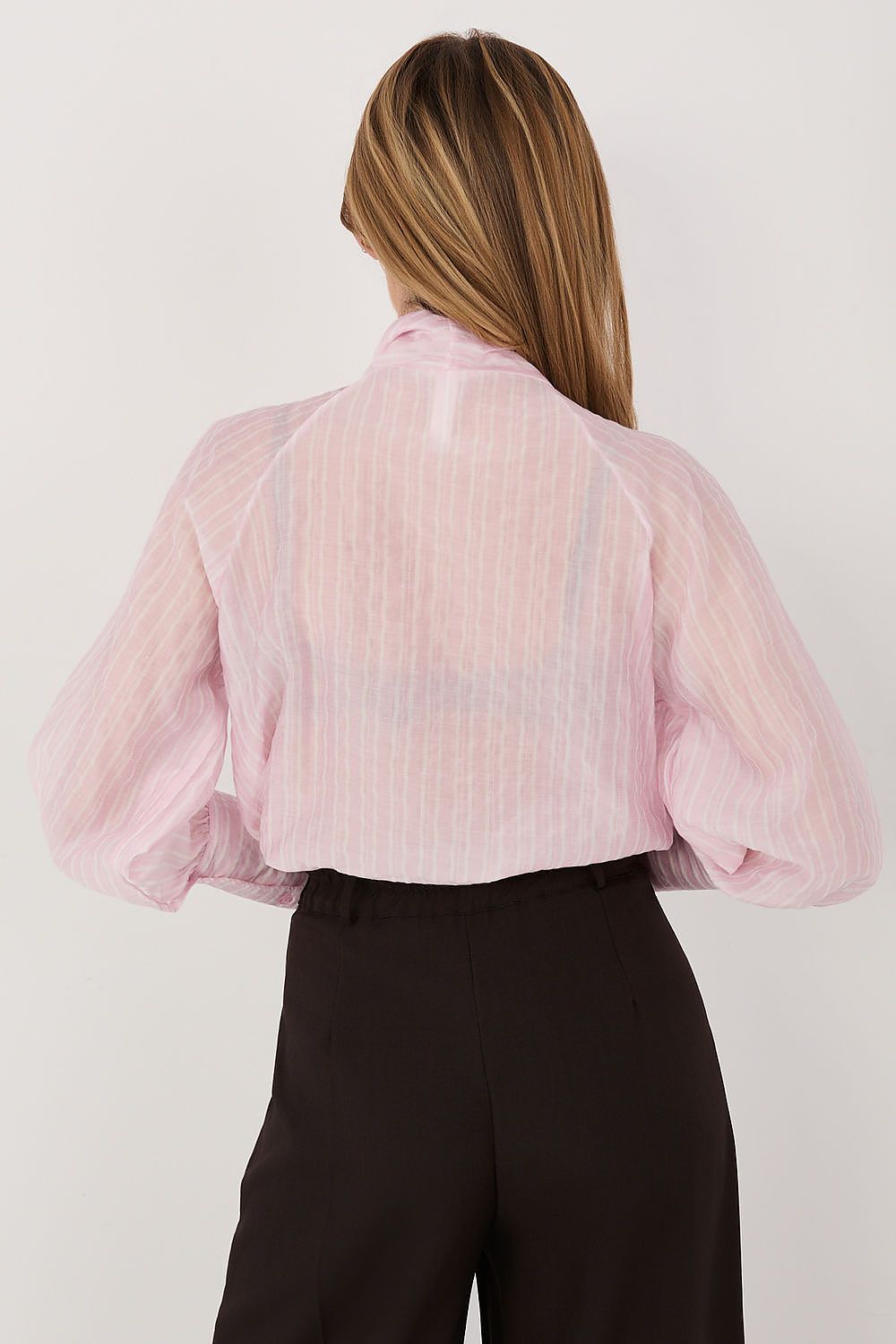 Langærmet skjorte model 226441 Italy Moda 