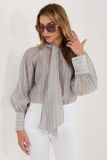  Langærmet skjorte model 226442 Italy Moda 
