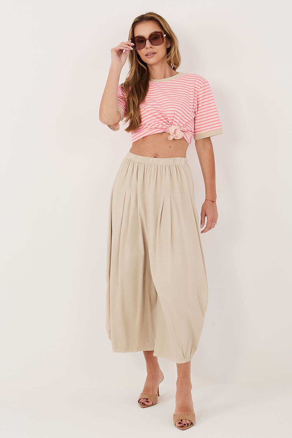  fløjlsbukser model 226450 Italy Moda 