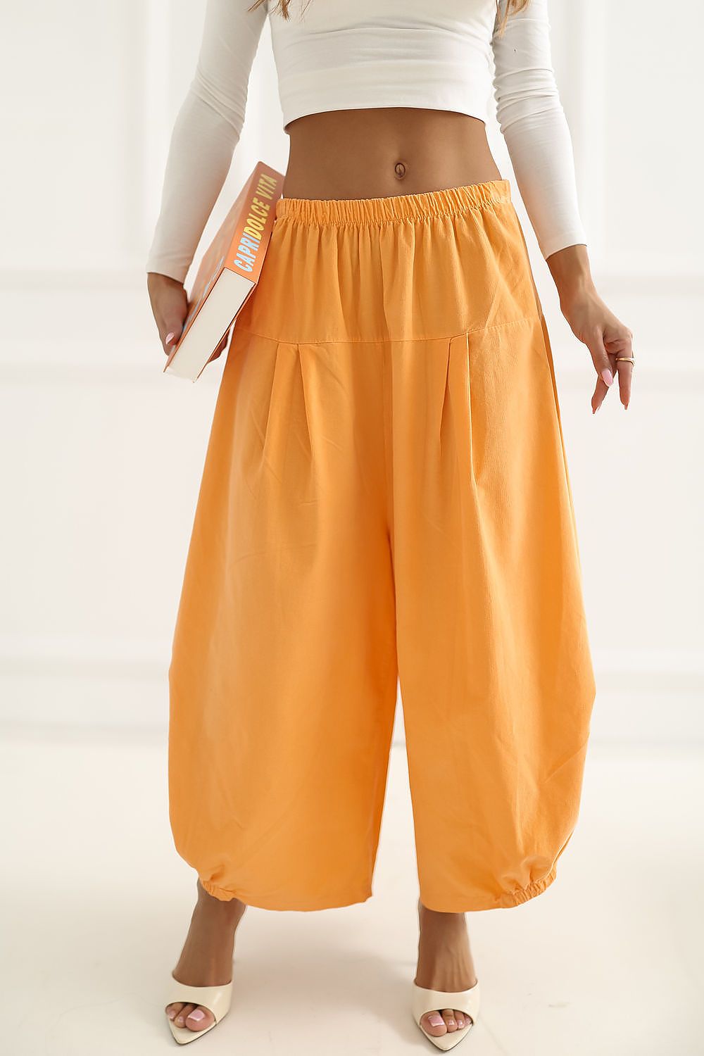  fløjlsbukser model 226454 Italy Moda 